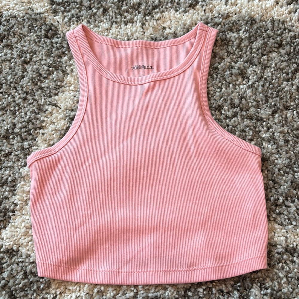 Bubblegum pink tank top size small from Target.